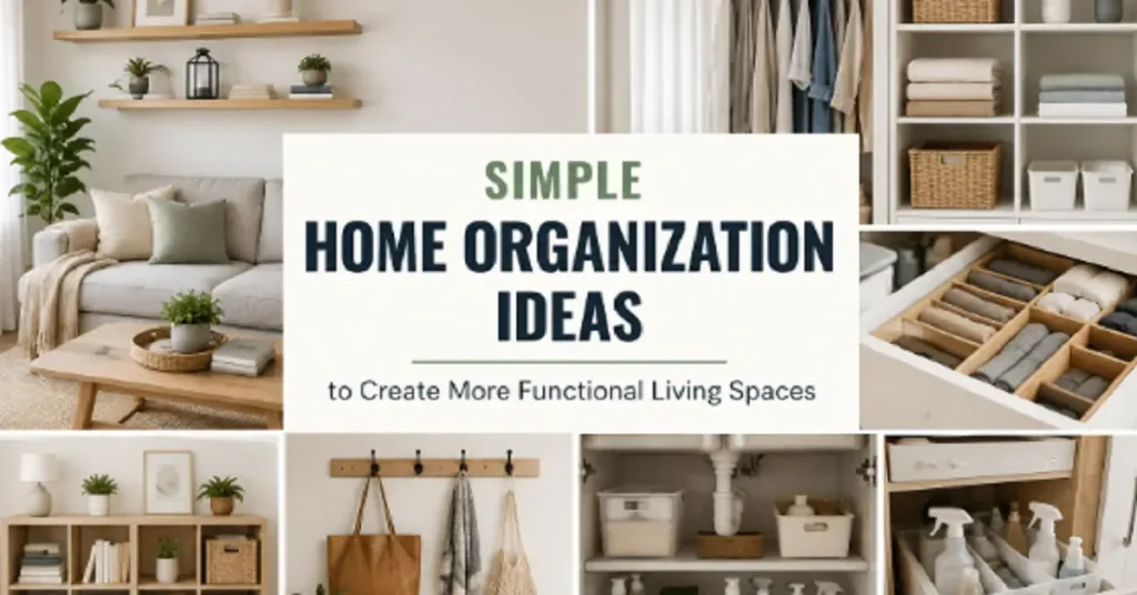 home organization ideas